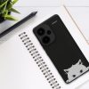 Θήκη Kwmobile για Xiaomi Redmi Note 13 Pro Plus 5G, Μαύρη/Λευκή, Σιλικόνη, KWM000020NR002C