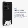 Θήκη Kwmobile για Xiaomi Redmi Note 13 Pro, Μαύρη/Λευκή, Σιλικόνη, KWM000020NT002C