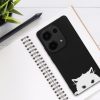 Θήκη Kwmobile για Xiaomi Redmi Note 13 Pro, Μαύρη/Λευκή, Σιλικόνη, KWM000020NT002C