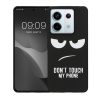 Θήκη Kwmobile για Xiaomi Redmi Note 13 Pro 5G, Μαύρη/Λευκή, Σιλικόνη, KWM000020NU001C