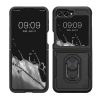 Θήκη Kwmobile για Samsung Galaxy Z Flip5, Μαύρη, Πολυανθρακικό, KWM000021QK001C