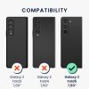 Θήκη Kwmobile για Samsung Galaxy Z Fold5, Μαύρη, Πολυανθρακικό, KWM000021QL001C