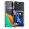 Θήκη Kwmobile με θήκη κάρτας για Samsung Galaxy S23 Plus, διαφανής, πλαστική, KWM000021QN001C