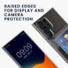 Θήκη Kwmobile με θήκη κάρτας για Samsung Galaxy S23 Ultra, Διαφανής, Πλαστική, KWM000021QO001C
