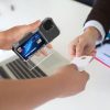 Θήκη Kwmobile με θήκη κάρτας για Samsung Galaxy S23 Ultra, Διαφανής, Πλαστική, KWM000021QO001C