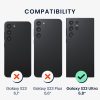 Θήκη Kwmobile με θήκη κάρτας για Samsung Galaxy S23 Ultra, Διαφανής, Πλαστική, KWM000021QO001C