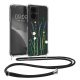 Θήκη Kwmobile με κορδόνι για Motorola Moto G14, Πολύχρωμη, Σιλικόνη, KWM000022NB002C