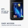 Θήκη Kwmobile με υποδοχή κάρτας για Apple iPhone 11, Διαφανής, Πολυανθρακικό, KWM000022RB001C