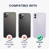 Θήκη Kwmobile με υποδοχή κάρτας για Apple iPhone 11, Διαφανής, Πολυανθρακικό, KWM000022RB001C