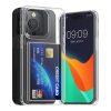 Θήκη Kwmobile με υποδοχή κάρτας για Apple iPhone 14 Pro, διαφανής, πολυανθρακικό, KWM000022RH001C