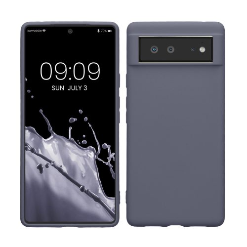 Θήκη Kwmobile για Google Pixel 6, Γκρι, Σιλικόνη, KWM000013DV045C
