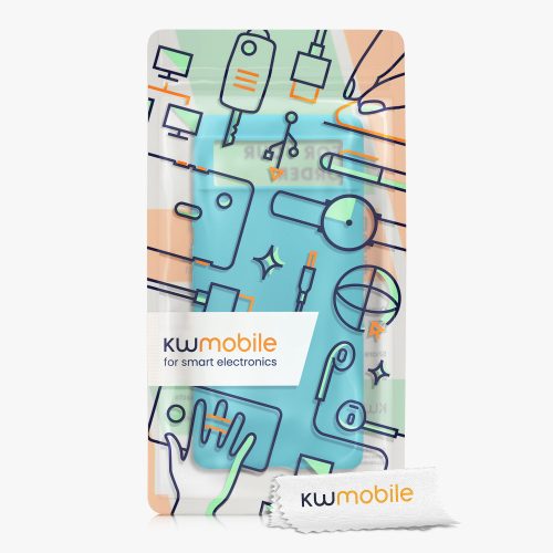 Θήκη Kwmobile για Google Pixel 6, γαλάζιο, σιλικόνη, KWM000013DV047C