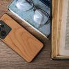 Θήκη Kwmobile για Xiaomi 13T/13T Pro, Καφέ, Ξύλο/Σιλικόνη, KWM000020IQ003C
