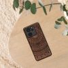 Θήκη Kwmobile για Xiaomi 13T/13T Pro, Καφέ, Ξύλο/Σιλικόνη, KWM000020IR005C