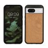 Θήκη Kwmobile για Google Pixel 8a, Καφέ, Ξύλο/Σιλικόνη, KWM000020KR002C