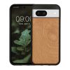 Θήκη Kwmobile για Google Pixel 8a, Καφέ, Ξύλο/Σιλικόνη, KWM000020KR002C