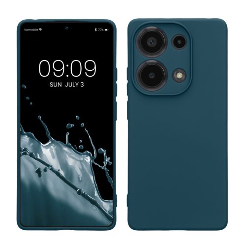 Θήκη Kwmobile για Xiaomi Redmi Note 13 Pro, Μπλε, Σιλικόνη, KWM000020NZ004C