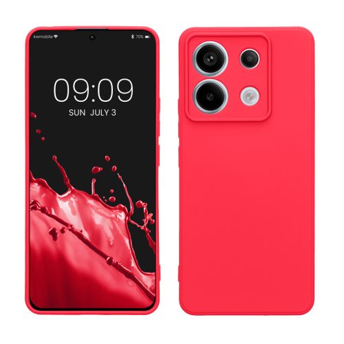 Θήκη Kwmobile για Xiaomi Redmi Note 13 Pro 5G, Ροζ, Σιλικόνη, KWM000020OA005C