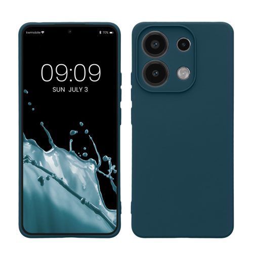 Θήκη Kwmobile για Xiaomi Redmi Note 13, Μπλε, Σιλικόνη, KWM000020OD004C