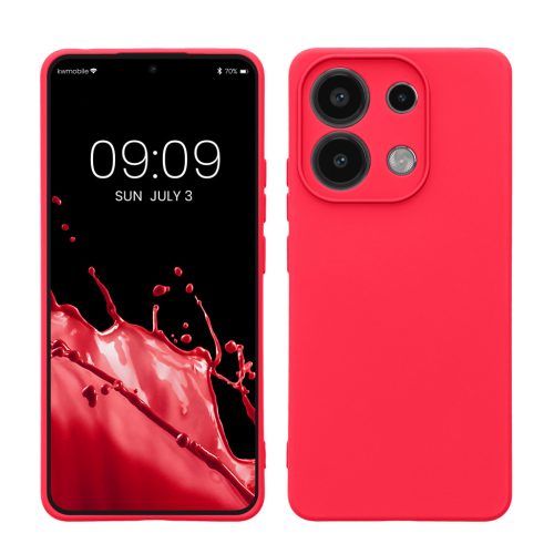 Θήκη Kwmobile για Xiaomi Redmi Note 13, Ροζ, Σιλικόνη, KWM000020OD005C