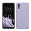 Θήκη Kwmobile για Huawei P20, Ανοιχτό Μωβ, Σιλικόνη, KWM000008PX015C