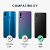 Θήκη Kwmobile για Huawei P20, Ανοιχτό Μωβ, Σιλικόνη, KWM000008PX015C