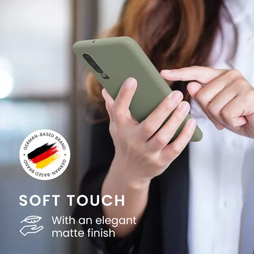 Θήκη Kwmobile για Huawei P30, Ανοιχτό Πράσινο, Σιλικόνη, KWM000009MF019C