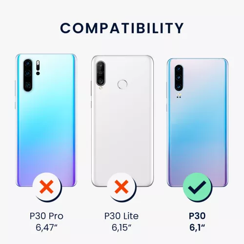 Θήκη Kwmobile για Huawei P30, Ανοιχτό Πράσινο, Σιλικόνη, KWM000009MF019C