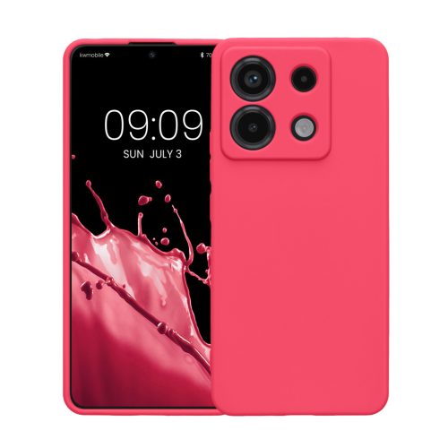 Θήκη Kwmobile για Xiaomi Redmi Note 13 Pro 5G, Ροζ, Σιλικόνη, KWM000020LD007C