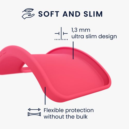 Θήκη Kwmobile για Xiaomi Redmi Note 13 Pro 5G, Ροζ, Σιλικόνη, KWM000020LD007C