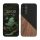 Θήκη Kwmobile για Samsung Galaxy A25, Καφέ/Μαύρο, Ξύλο/Σιλικόνη, KWM000021QX001C