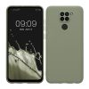 Θήκη Kwmobile για Xiaomi Redmi Note 9, Ανοιχτό πράσινο, Σιλικόνη, KWM000011FI018C