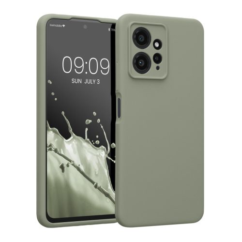 Θήκη Kwmobile για Xiaomi Redmi Note 12, Ανοιχτό Πράσινο, Σιλικόνη, KWM000018UL016C