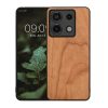 Θήκη Kwmobile για Xiaomi Redmi Note 13 Pro 5G, Καφέ, Ξύλο/Σιλικόνη, KWM000020LJ003C