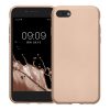 Θήκη Kwmobile για Apple iPhone SE (2022)/iPhone SE (2020)/iPhone 8, Χρυσή, Σιλικόνη, KWM0000085R012C