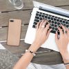 Θήκη Kwmobile για Apple iPhone SE (2022)/iPhone SE (2020)/iPhone 8, Χρυσή, Σιλικόνη, KWM0000085R012C