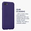 Θήκη Kwmobile για Apple iPhone SE (2022)/iPhone SE (2020)/iPhone 8, Μπλε, Σιλικόνη, KWM0000085R014C