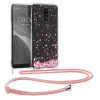 Θήκη Kwmobile με κορδόνι για Huawei Mate 10 Lite, πολύχρωμη, σιλικόνη, KWM000010KZ003C