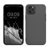 Θήκη Kwmobile για Apple iPhone 12/iPhone 12 Pro, Γκρι, Σιλικόνη, KWM000013WJ007C