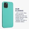 Θήκη Kwmobile για Apple iPhone 12/iPhone 12 Pro, Πράσινη, Σιλικόνη, KWM000013WJ009C