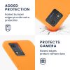 Θήκη Kwmobile για Motorola Moto E13, Πορτοκαλί, Σιλικόνη, KWM000018HK007C