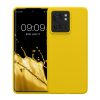 Θήκη Kwmobile για Motorola Edge 40, Κίτρινη, Σιλικόνη, KWM0000197B010C