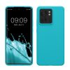 Θήκη Kwmobile για Motorola Edge 40, Ανοιχτό Μπλε, Σιλικόνη, KWM0000197B012C