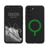 Θήκη Kwmobile για Samsung Galaxy S22, Μαύρη, Σιλικόνη, KWM000021RB001C