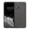 Θήκη Kwmobile για Motorola Moto E13, Γκρι, Σιλικόνη, KWM000022OW006C