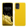 Θήκη Kwmobile για Motorola Moto G24/Moto E14/Moto G04, Κίτρινη, Σιλικόνη, KWM000022RP005C