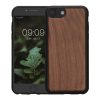 Θήκη Kwmobile για Apple iPhone SE (2022)/iPhone SE (2020)/iPhone 8, Καφέ, Ξύλο/Σιλικόνη, KWM000022RU001C