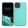 Θήκη Kwmobile για Apple iPhone 14, Πράσινη, Σιλικόνη, KWM000022RV002C