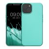 Θήκη Kwmobile για Apple iPhone 14, Πράσινη, Σιλικόνη, KWM000022RV002C