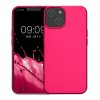 Θήκη Kwmobile για Apple iPhone 14, Ροζ, Σιλικόνη, KWM000022RV003C